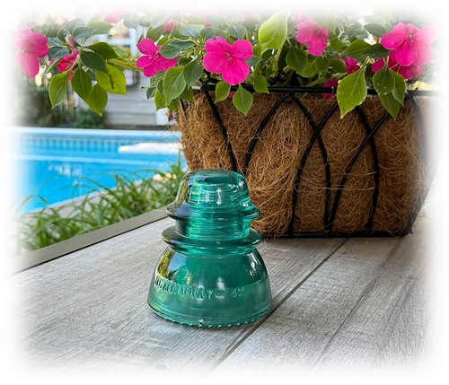 Antique hemingray blue - antique,